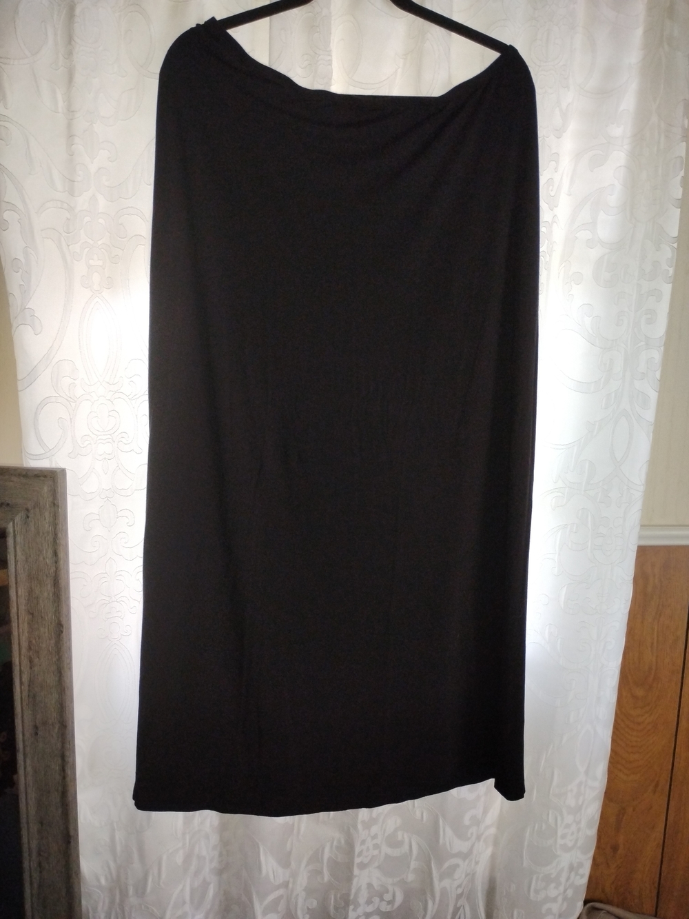 Chico's Black Maxi Skirt - Fluid Silhouette